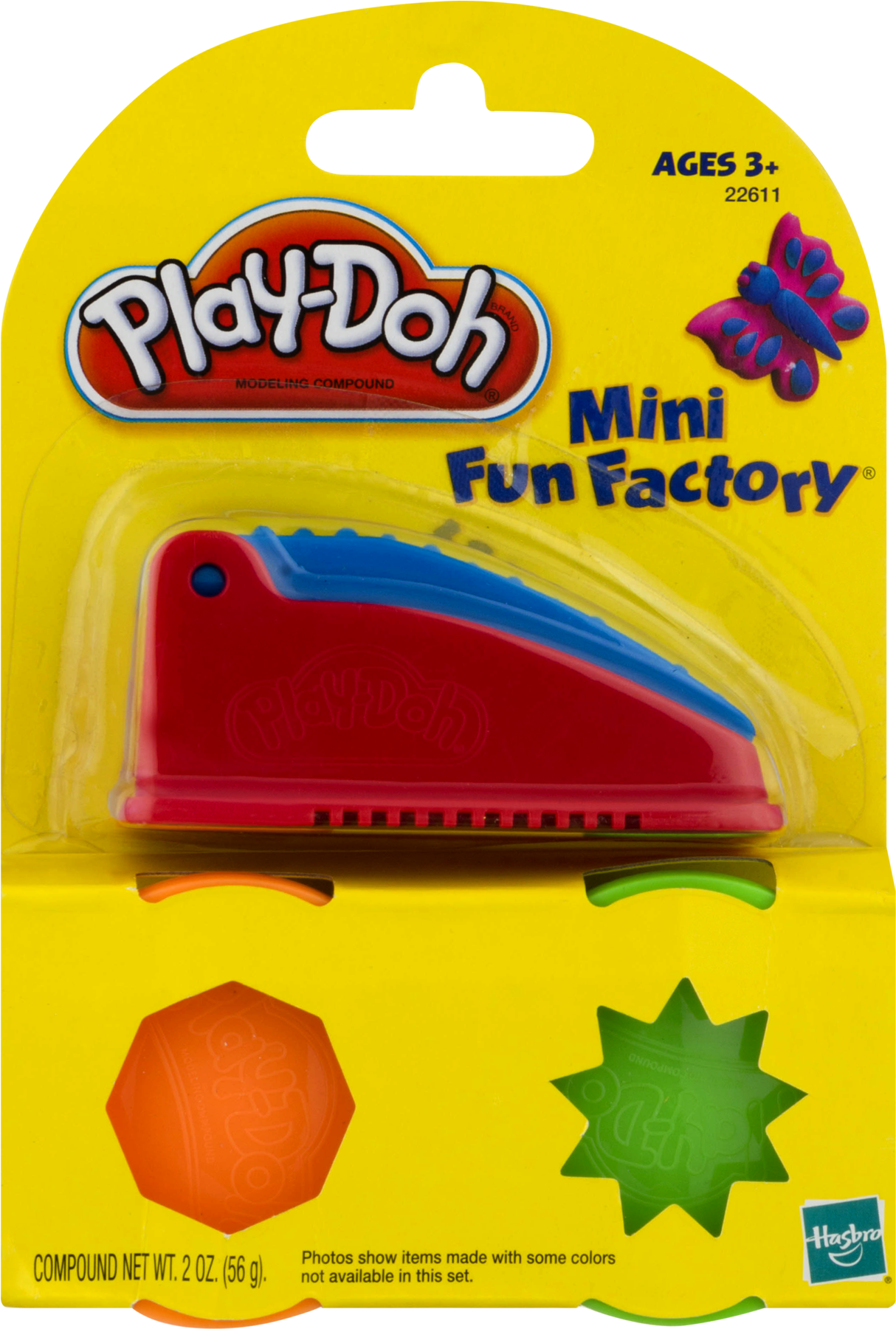 Play-doh Mini Fun Factory Octogon & Star Tools With - Play Doh Mini Fun Factory Clipart (1800x1800), Png Download