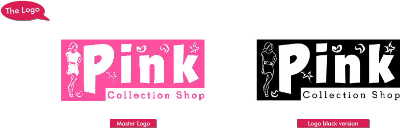 A Facebook Based Online Shop That Sell Import Fashion - Pink Collection Logo Clipart (960x356), Png Download