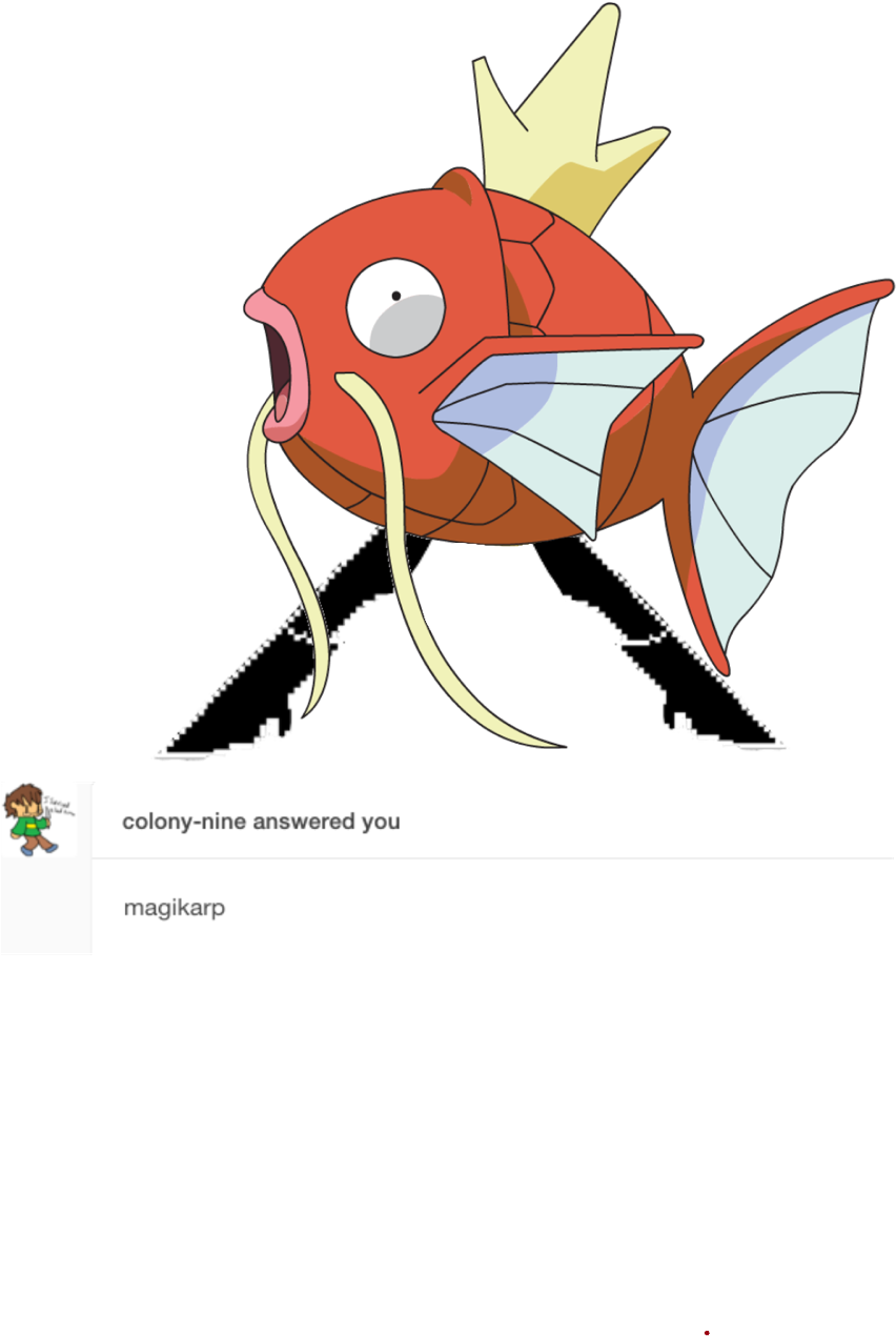 Http - Pokemon Magikarp Clipart (1003x1280), Png Download