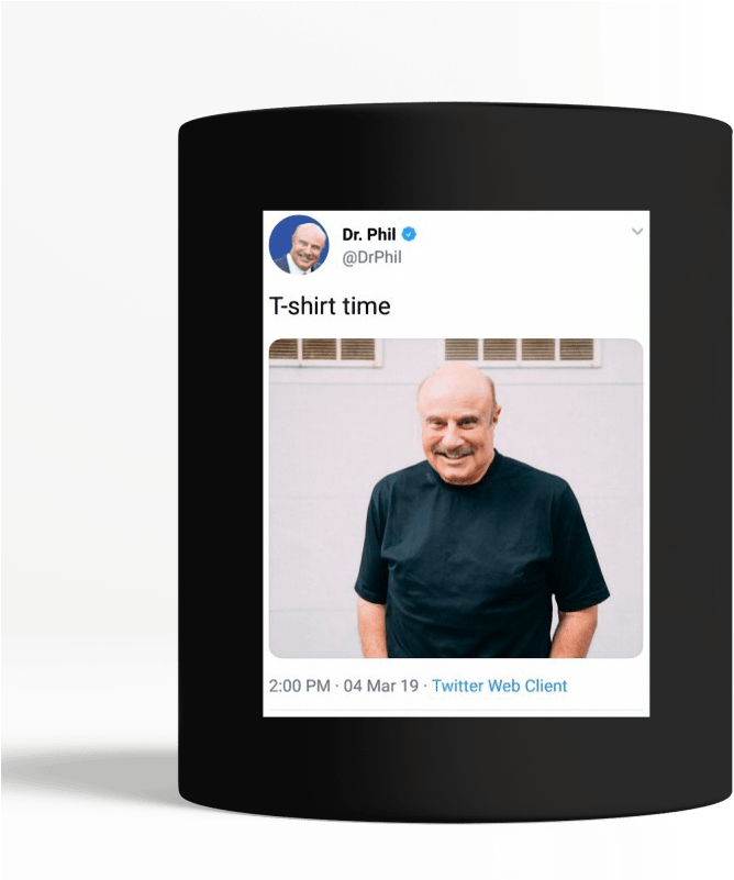 Dr Phil T Shirt Time Clipart (800x800), Png Download