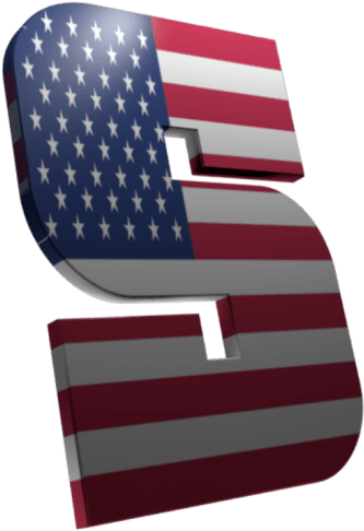 I Will Create Transparent 3d Text Logo Or Header - Flag Of The United States Clipart (680x685), Png Download