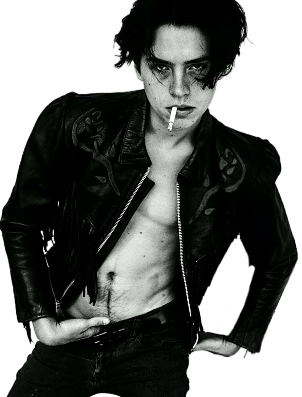 Cole Sprouse Dead Riverdale , Png Download - Cole Sprouse Damon Baker Clipart (1024x1346), Png Download