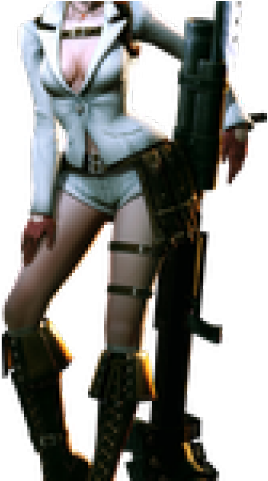 Devil May Cry Lady Cosplay Clipart (640x480), Png Download