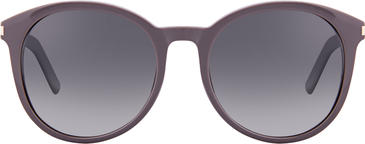 Yves Saint Laurent Classic 6 I1d/vk Sunglasses - Reflection Clipart (1235x489), Png Download