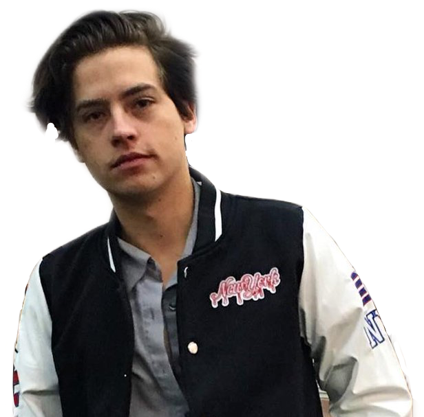 Colesprouse Sticker - Cole Sprouse Clipart (616x607), Png Download