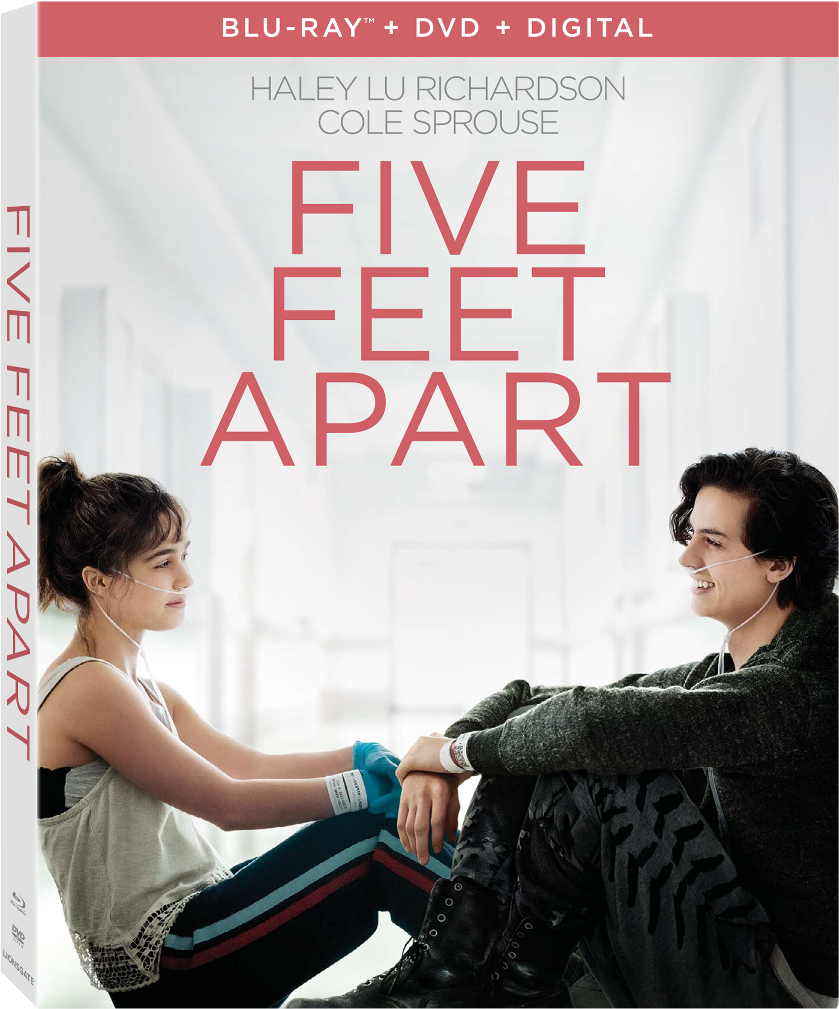 Blu-ray Box Art - Film Five Feet Apart Clipart (1920x2550), Png Download