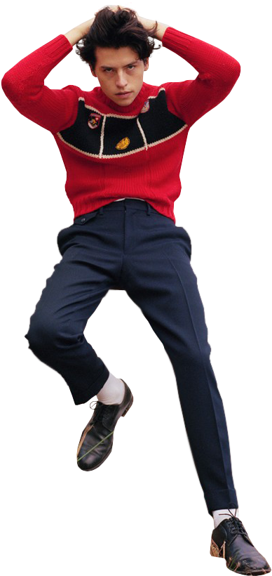 #colesprouse #colesprouseedit #colesprouselover #riverdale - Dancer Clipart (442x855), Png Download
