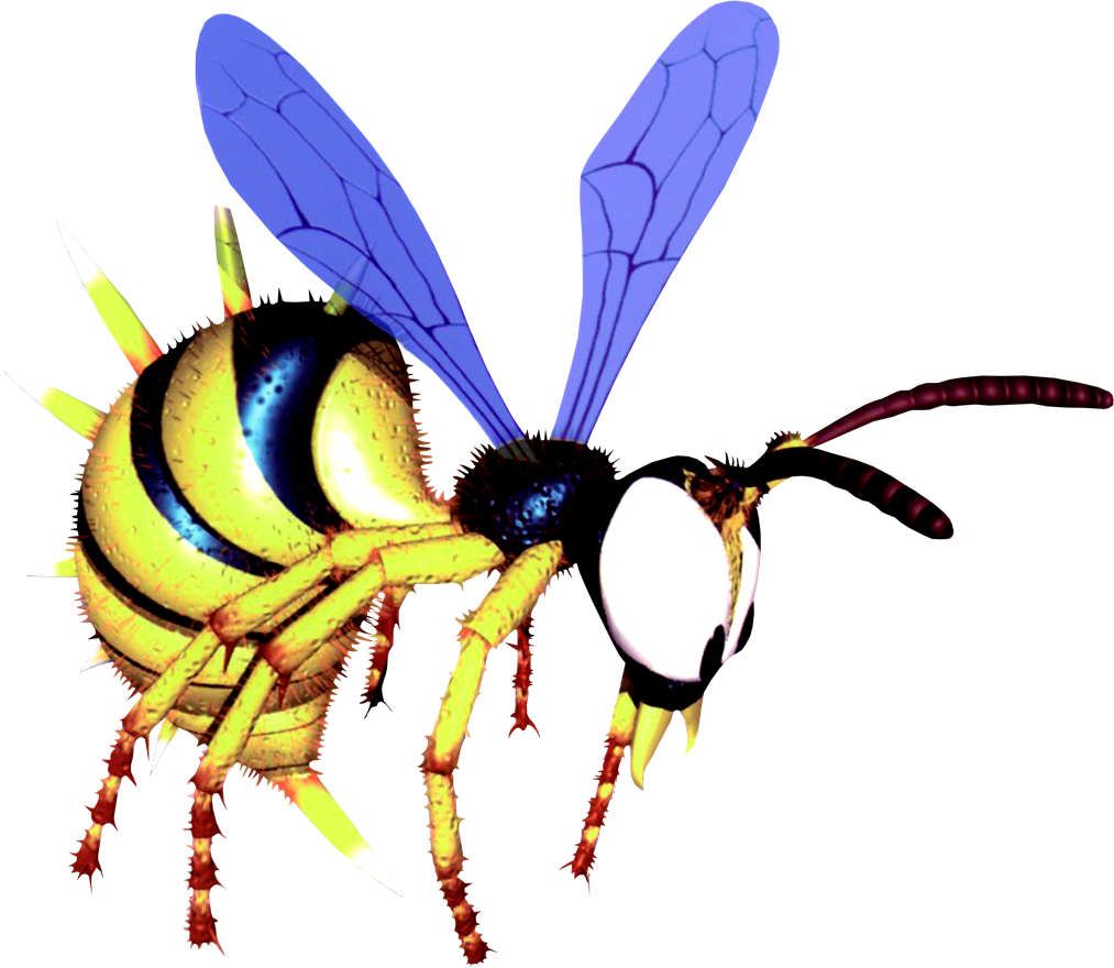 Super Mario Wiki Β - Donkey Kong Country Hornet Clipart (1013x880), Png Download