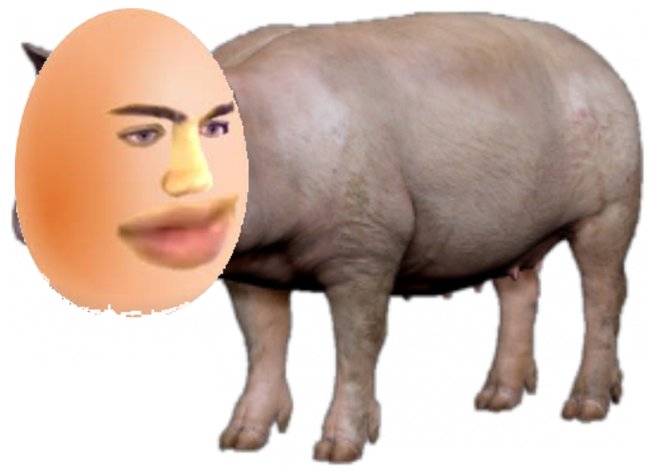 I Spent 37 Hours Making This Mizkifpig Emote - Свинья Пнг Clipart (2251x1637), Png Download