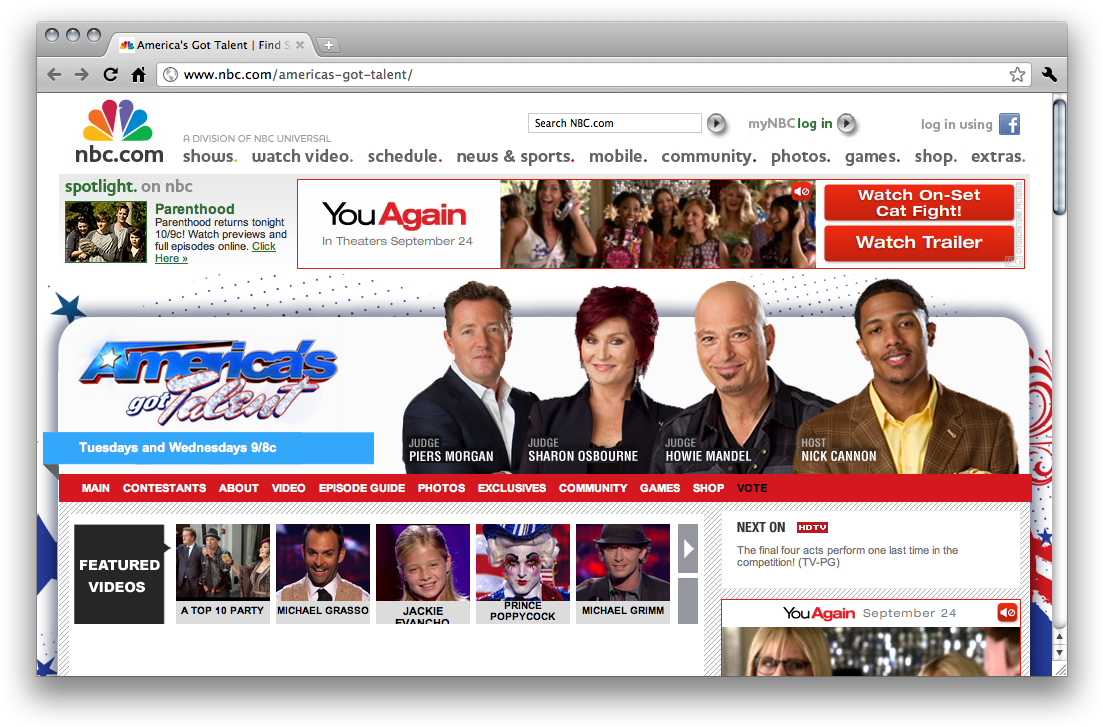 Christian - - America's Got Talent 2011 Clipart (1110x734), Png Download