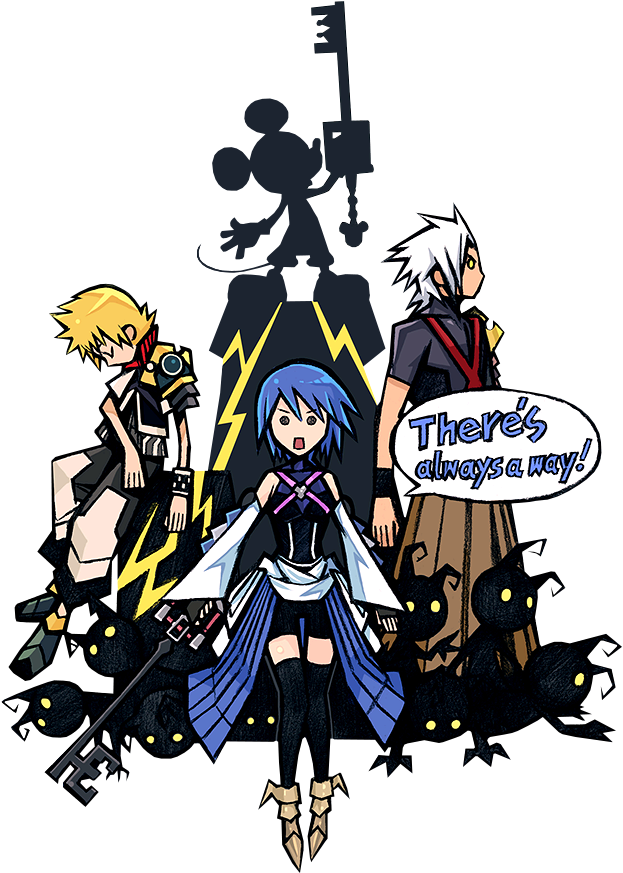Birth By Sleep - Khux Key Art 20 Clipart (640x900), Png Download