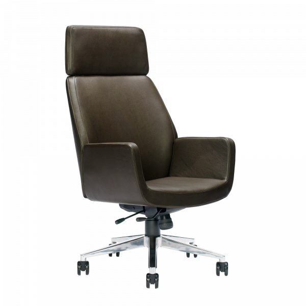Bindu Modern Executive & Conference Chair - Executive Chair Steelcase Clipart (600x600), Png Download