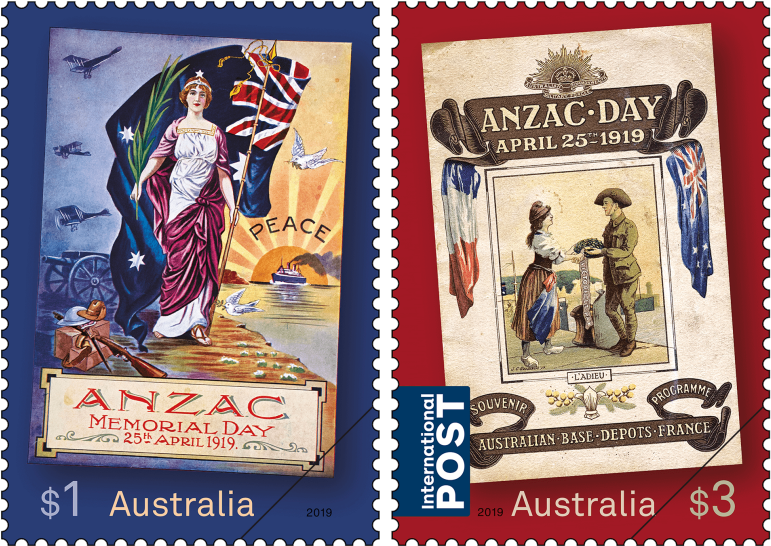 Set Of Stamps - 2019 Australian Stamps International Year Of Indigenous Clipart (970x545), Png Download