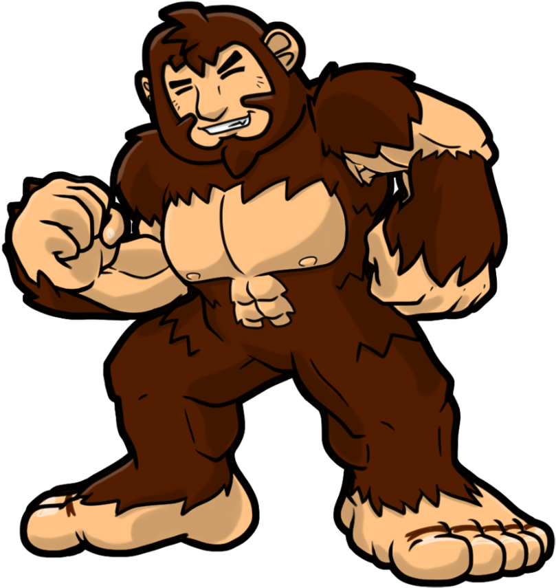 Bigfoot Png Transparent - Big Foot Clipart Png (900x880), Png Download