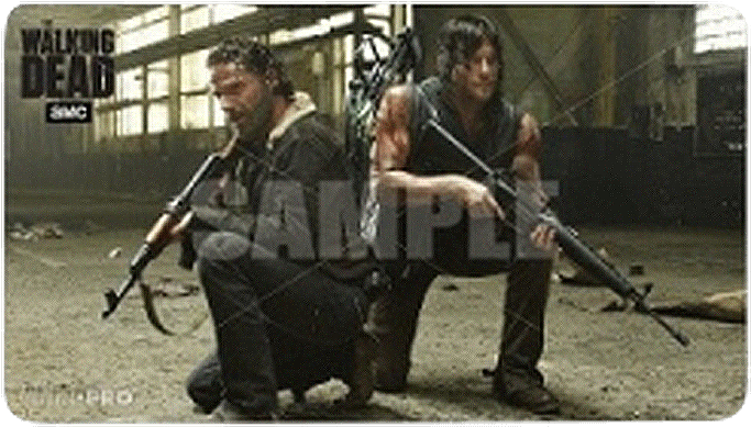 Badass The Walking Dead Clipart (709x709), Png Download