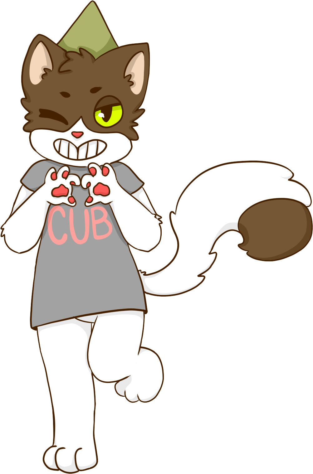 Rene's Fursona - Illustration Clipart (1600x1578), Png Download