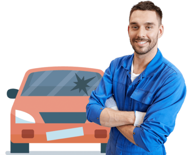 Happy Guy Broken Car 2 E1528722593676 Cash For Junk - Car Clipart (790x499), Png Download