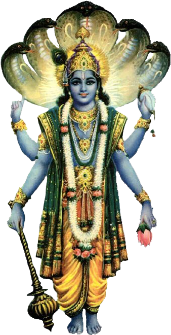 Lord Vishnu Png Photo - Lord Vishnu Png Clipart (820x739), Png Download