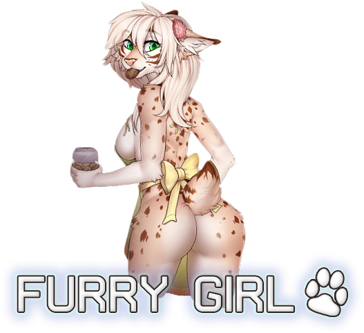 Furry Girl Рџђє - Furry Girl 🐺 Steam Clipart (589x527), Png Download