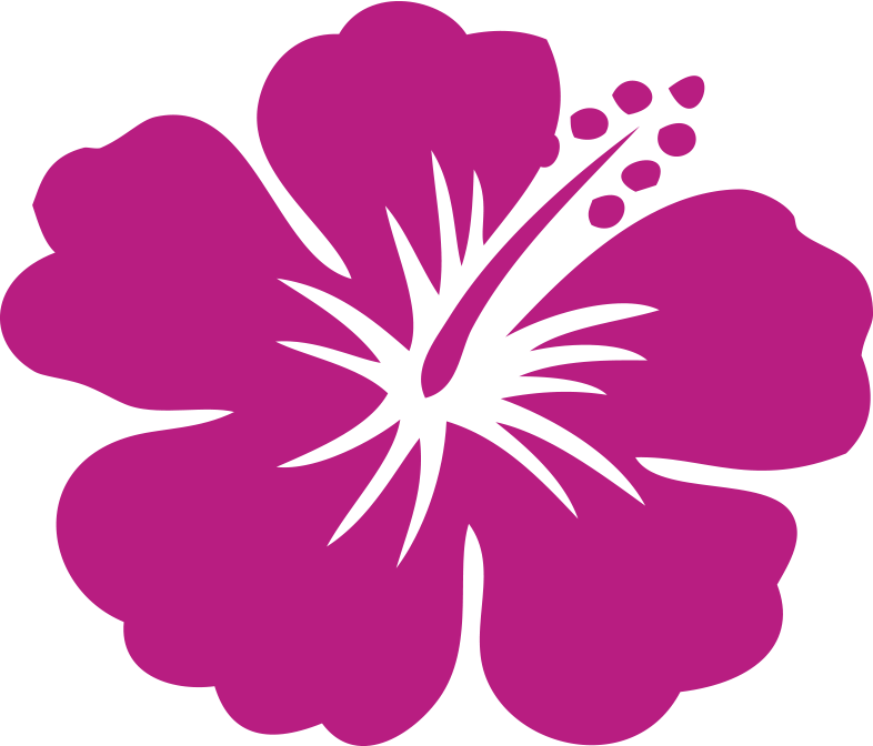 Hawaiian State Flower Clipart (786x672), Png Download