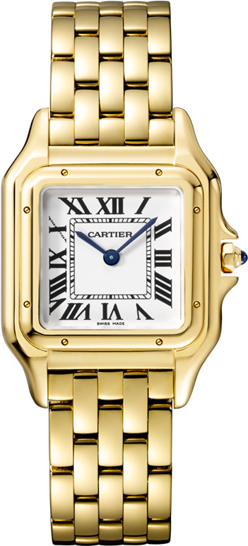 Panthère De Cartier Medium Medium - Cartier Panthere Watch Price Clipart (579x772), Png Download