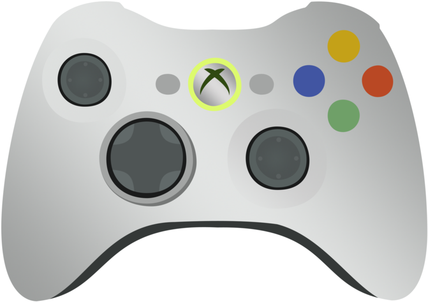 Xbox 360 Controller Vector By Ikillyou121 - Xbox 360 Control Png Clipart (894x894), Png Download