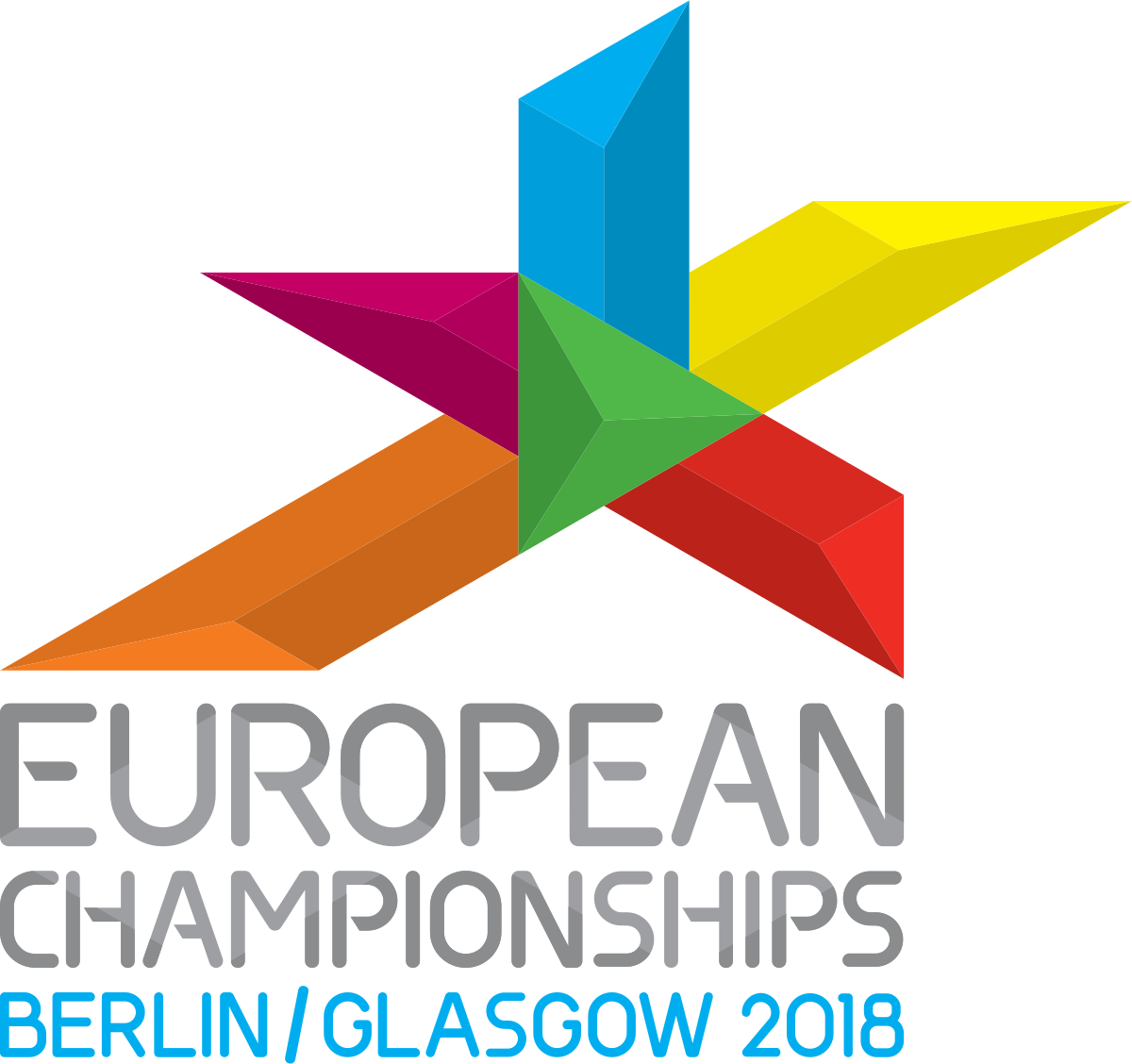 European Championships Glasgow 2018 Clipart (1200x1128), Png Download