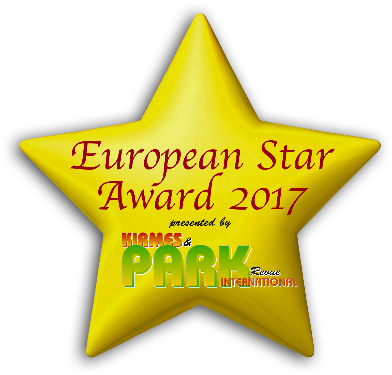 The European Star Award By Kirmes Park & Revue Recognizes - Star Clipart (1592x1592), Png Download