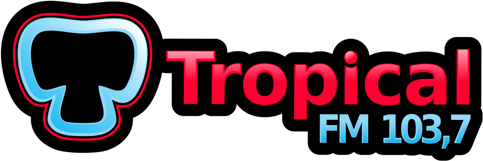 Tropical Fm 103,7 - Graphic Design Clipart (1200x459), Png Download