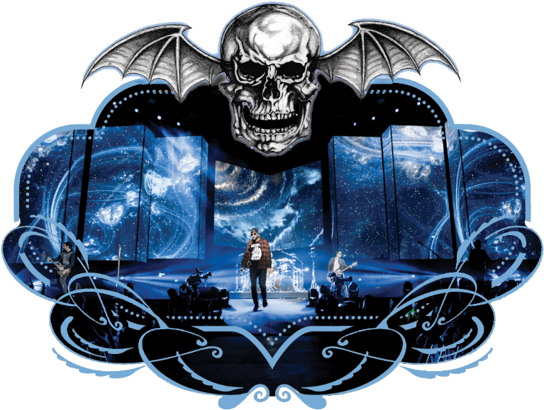 Immagine Landing Page - Avenged Sevenfold Death Bat Clipart (797x610), Png Download