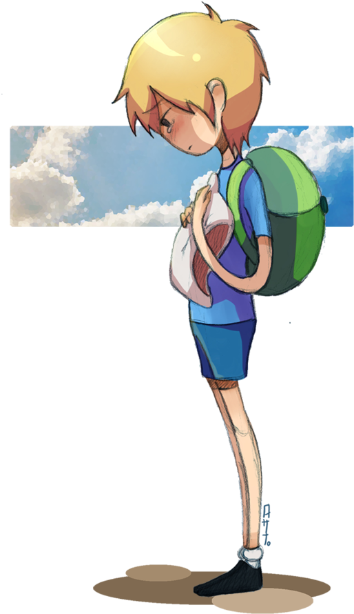 256 Kb Png - Adventure Time Sad Art Clipart (600x996), Png Download
