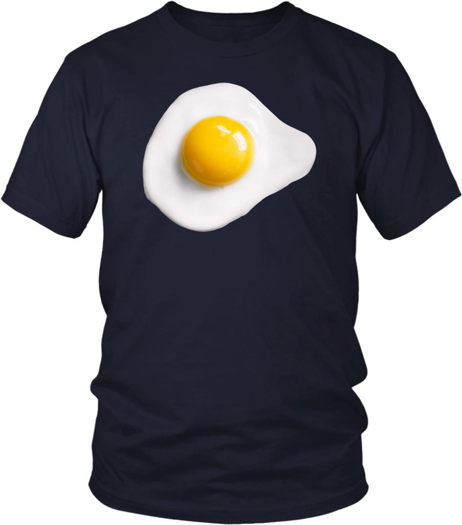 Fried Egg Funny Halloween Costume Matching Couples - Fried Egg Clipart (1024x1024), Png Download