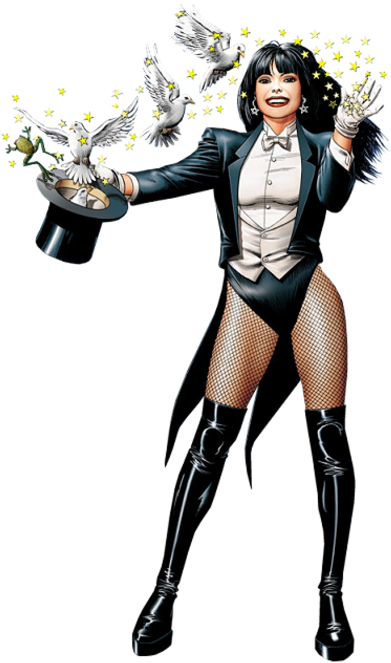 Zatanna Comic - Google Search - Dc Comics Zatanna Clipart (800x1315), Png Download