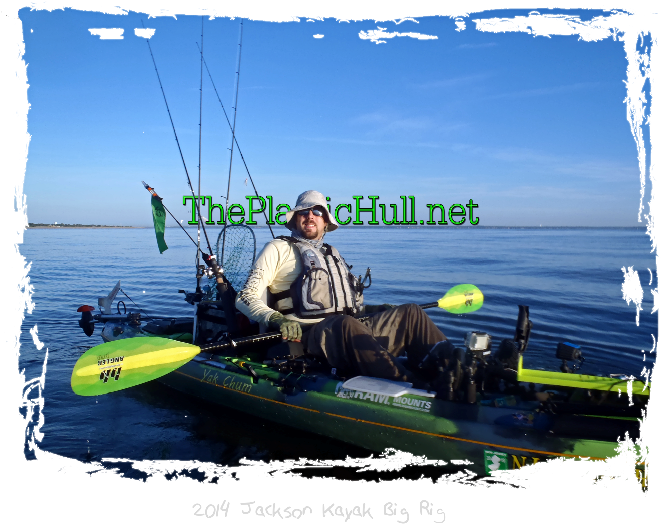 2014 Jackson Kayak Big Rig In Green Hornet Color - Rigging Jackson Kilroy Clipart (1345x1080), Png Download