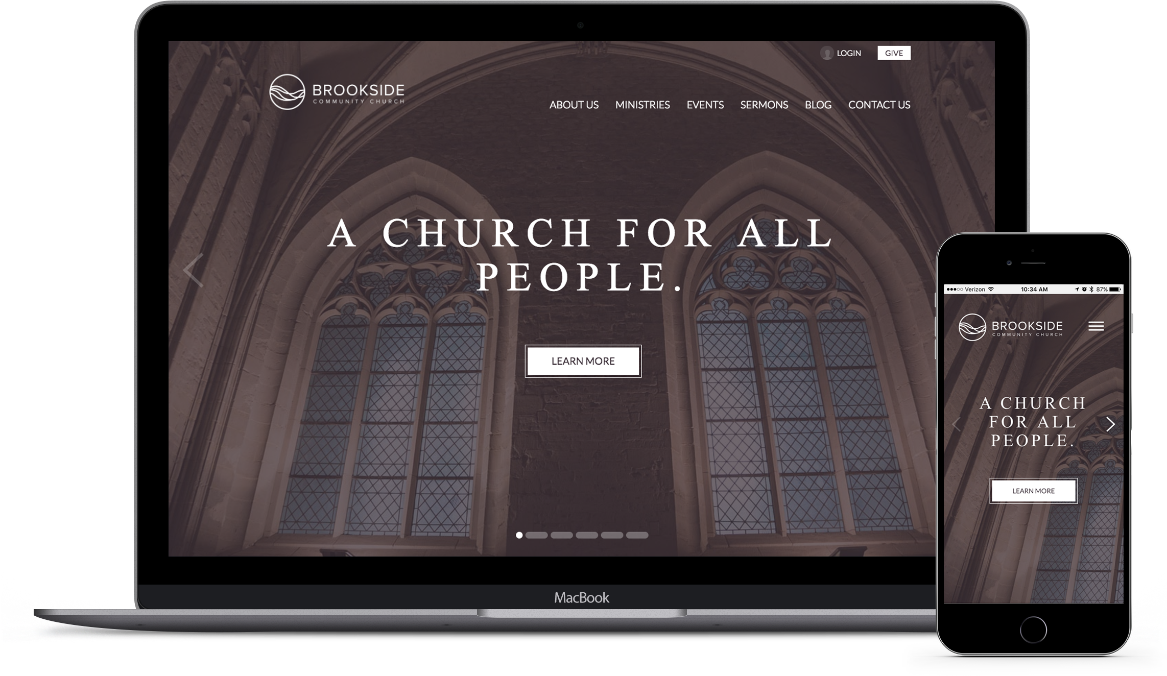 Exodus Church Website Design - Tablet Computer Clipart (2284x1392), Png Download