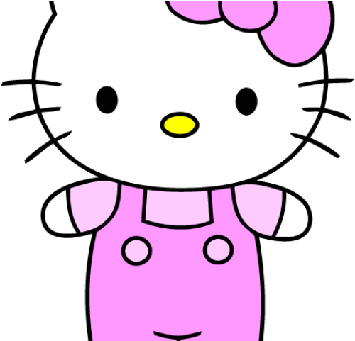 Hello Kitty Clipart - Hello Kitty Simple Drawing - Png Download (640x480), Png Download