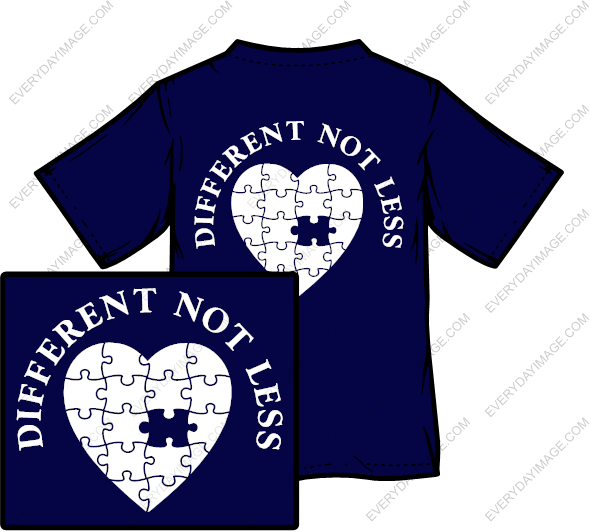 Autism Shirts Customized - Active Shirt Clipart (591x532), Png Download