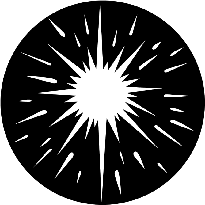 Spotlight Star - Circle Clipart (800x800), Png Download