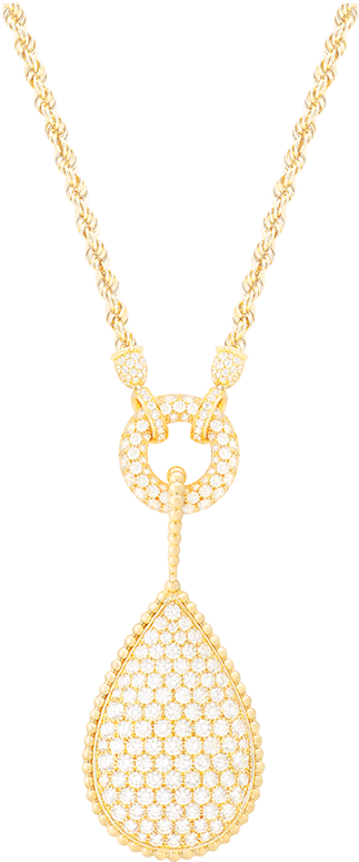 Boucheron Necklaces Jewelry Usa Serpent Bohme Necklace - Pendant Clipart (960x960), Png Download