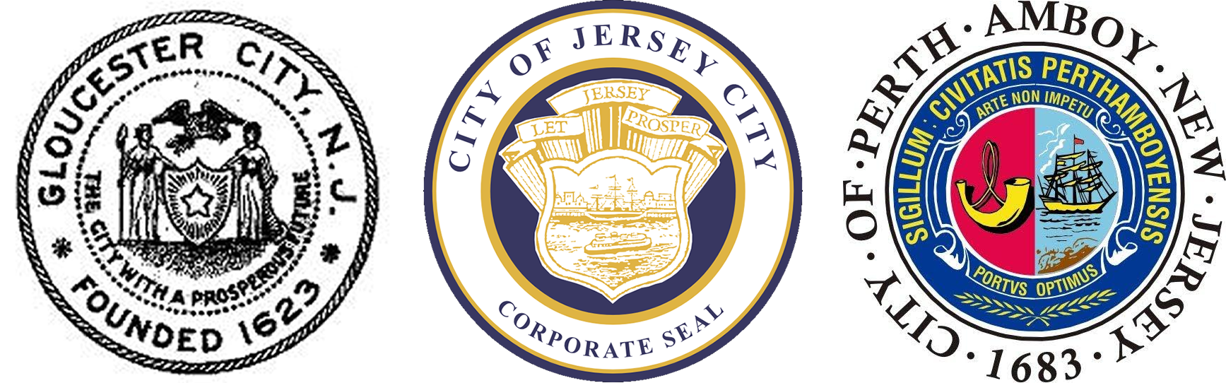 In March 2016 For New Jersey Cities Interested In Obtaining - City Of Perth Amboy Seal Clipart (1735x542), Png Download