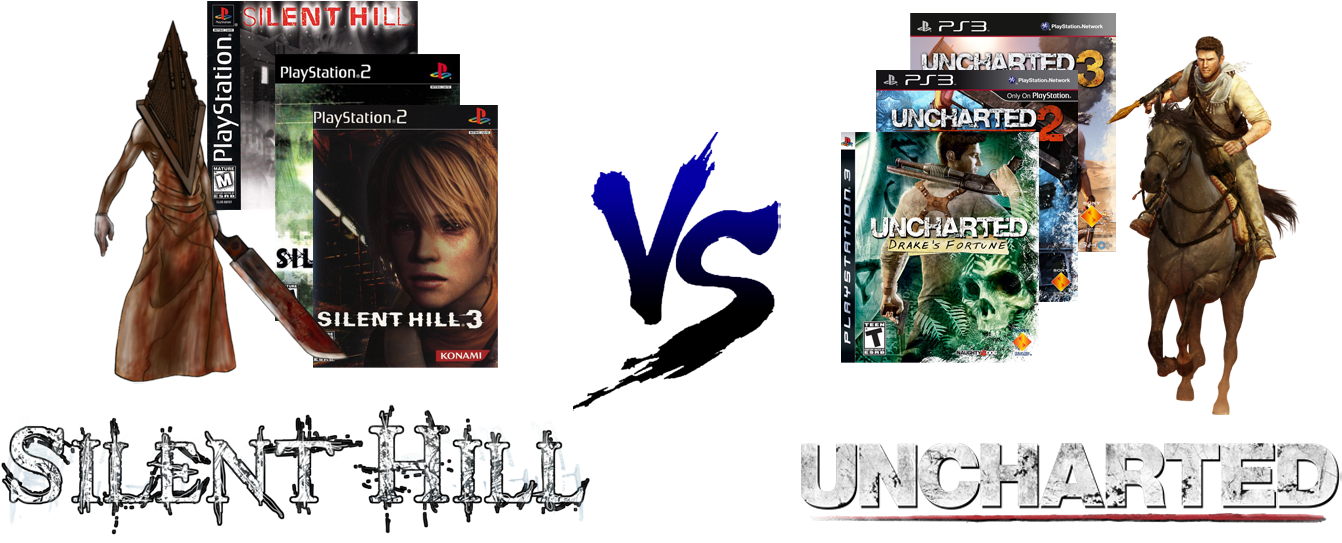 For This Matchup, Returning Heavyweight Champion Uncharted - Multimedia Software Clipart (1376x579), Png Download