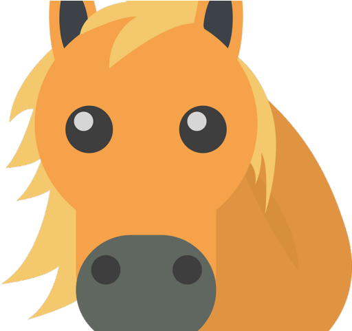 Gwen Stefani Clipart Cartoon - Эмодзи Лошадь - Png Download (640x480), Png Download