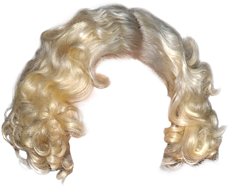 Lace Wig Clipart (521x625), Png Download
