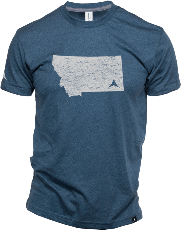 Aspinwall Glacier A Montana T Shirt Riverstone 4 - Active Shirt Clipart (672x800), Png Download