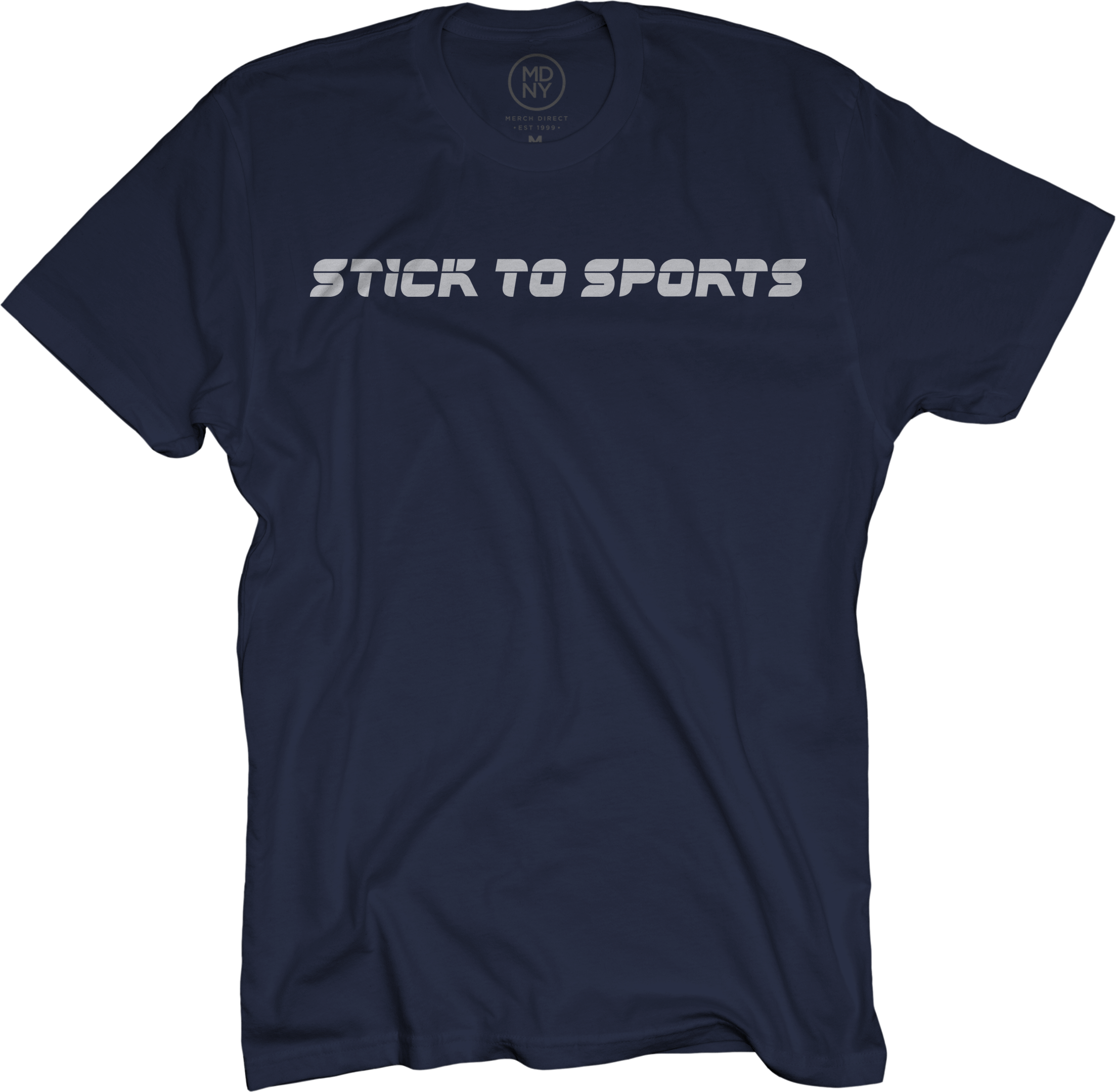 Stick To Sports On Navy Blue T-shirt - Starting Line T Shirt Clipart (2207x2160), Png Download