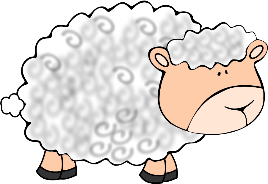 How To Set Use Funny Sheep Clipart , Png Download - Funny Sheep Transparent Png (901x619), Png Download