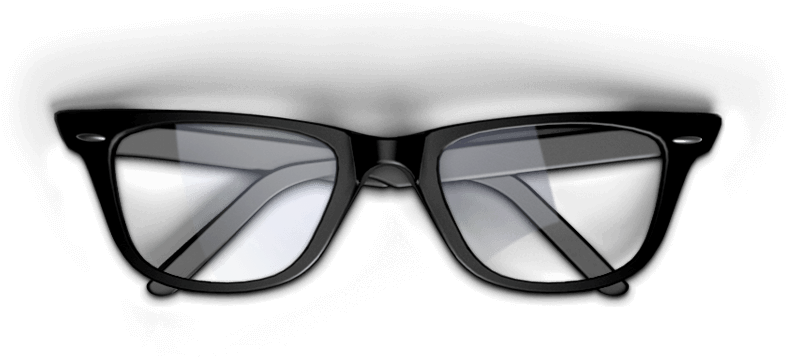 Glasses Clipart (841x421), Png Download