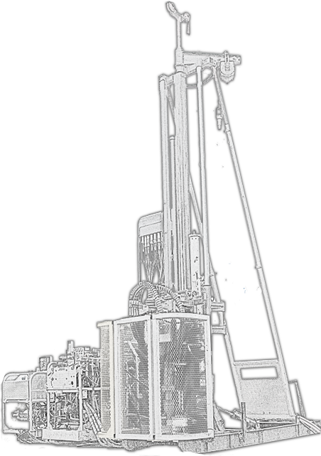 Heliportable Amp Skid Mount Rigs - Crane Clipart (451x723), Png Download