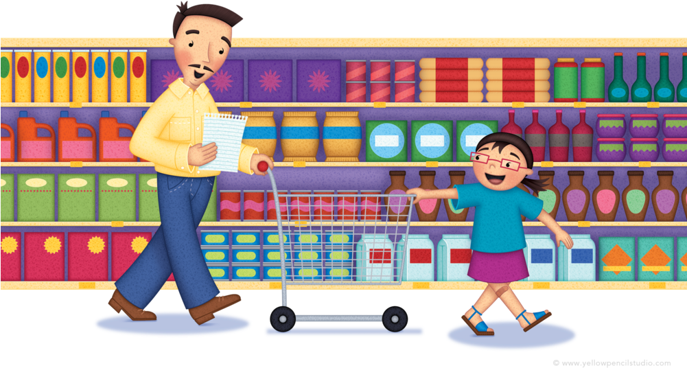 Grocery Store , Png Download - Grocery Shop Clipart Transparent Png (1001x536), Png Download