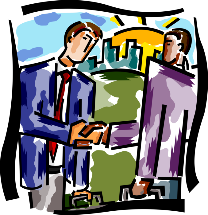 Shake Hands Png Clipart (678x700), Png Download